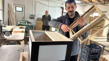 Hayri Soylu'nun ürettiği kovan modeli