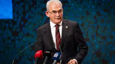 Ödül töreninde sahnelerden bir kare