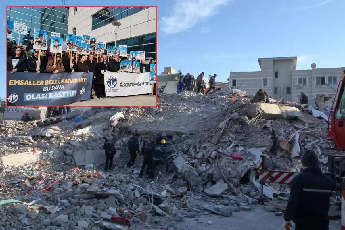 Grand İsias Otel Davaında 3 Sanık Beraat, Aileler Adalete Tepki Gösterdi