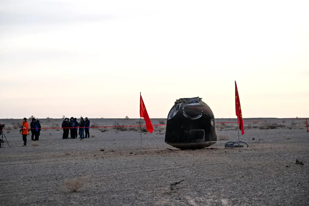Shenzhou-20 Uzay Kapsülü İç Moğolistan’da Sorunsuz İndi