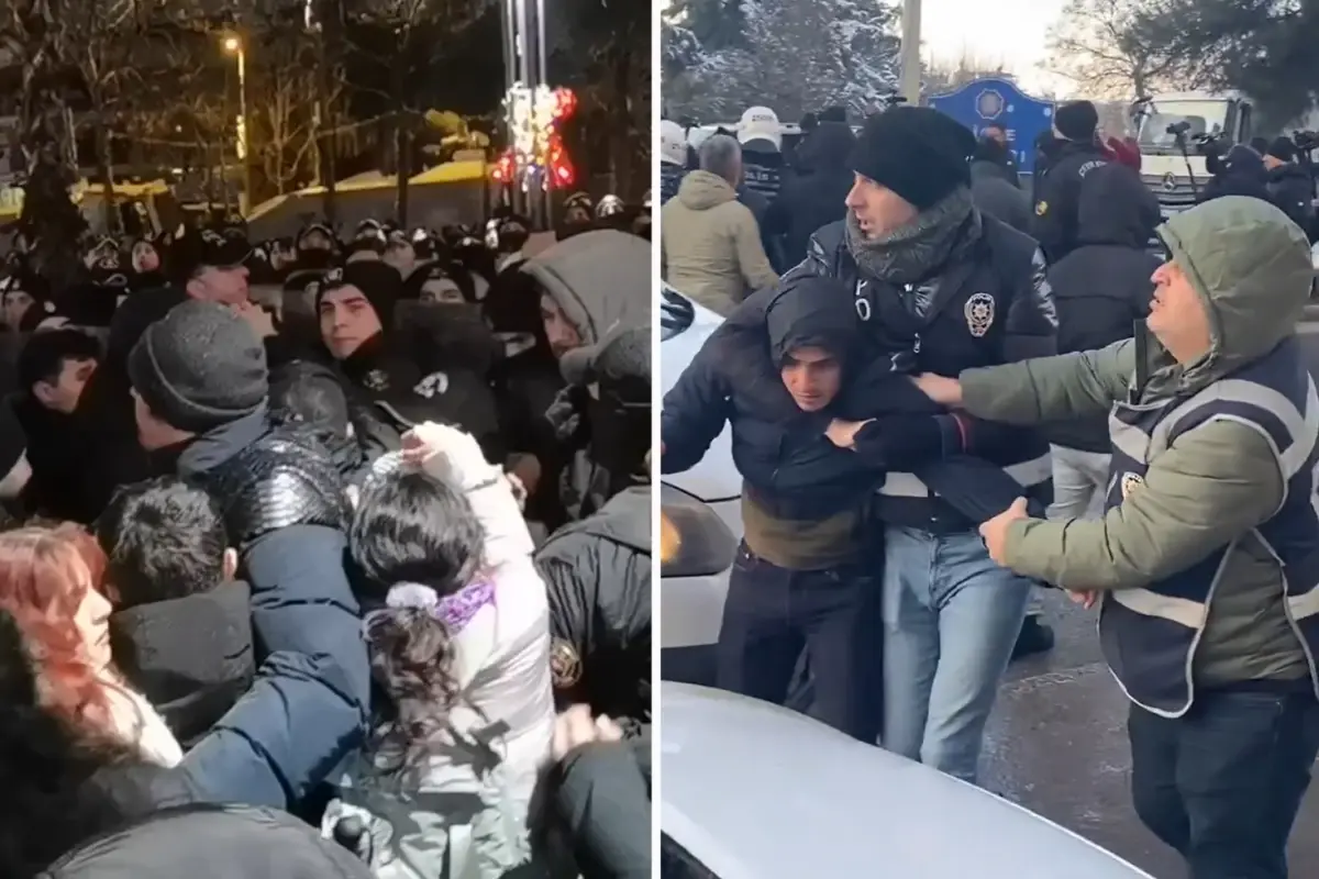 İstanbul, Van, Batman ve Diyarbakır’da Suriye Ateşkesi Protestoları: Polis Müdahalesi ve Çok Sayıda Gözaltı