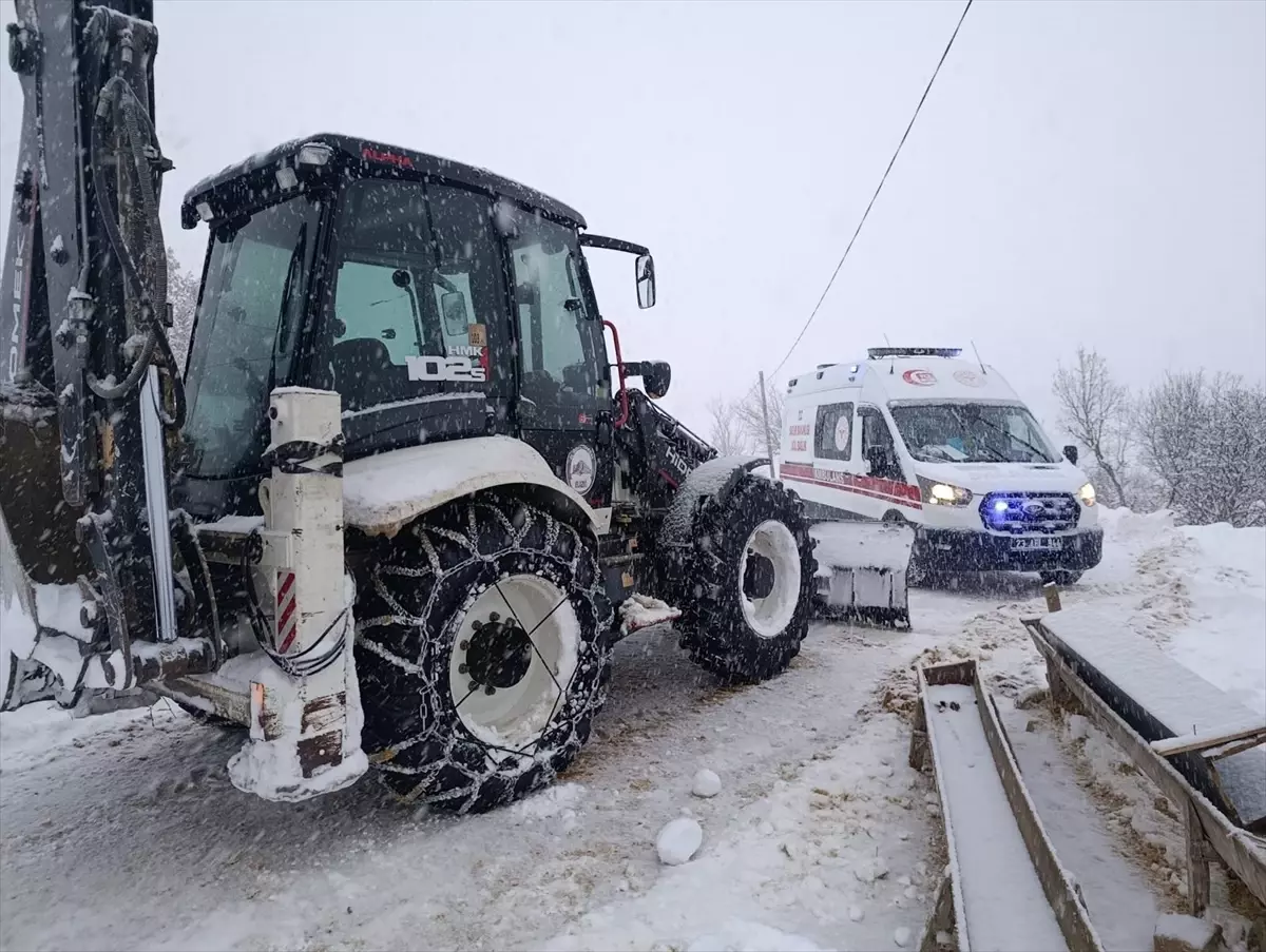 Elazığ'da Kar Yağışı Sonrası 175 Köy Yolu Yeniden Açıldı