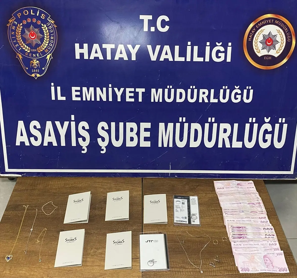 Antakya’da 750 Bin Liralık Ziynet Eşyası Çalan Şüpheli Tutuklandı