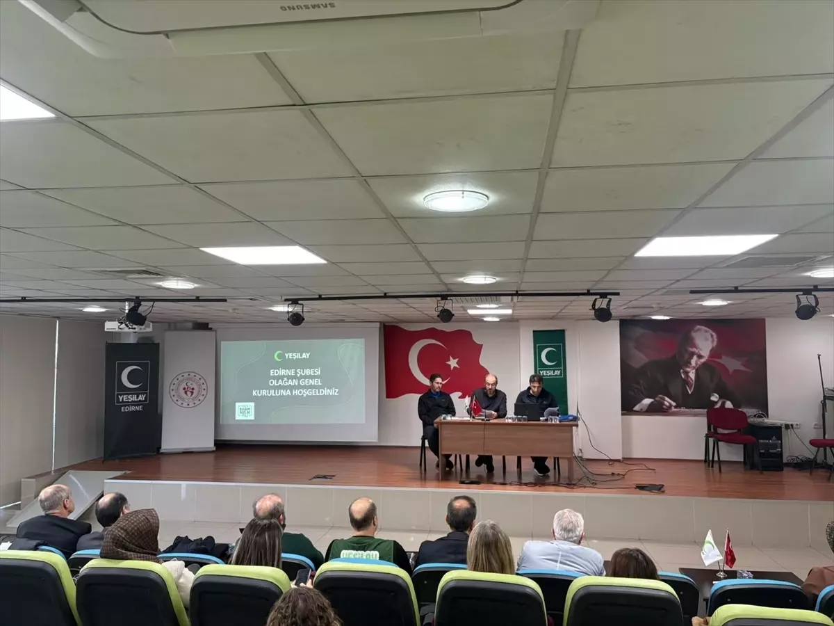 Yeşilay Edirne Şubesi, Yeni Dönemde Bağımlılıkla Mücadele Stratejilerini Açıkladı