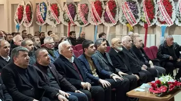 Kongrede seçilen yeni başkan Vedat Özyılmaz