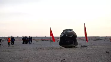 Shenzhou-20 iniş anı