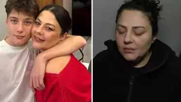 Olay yerinde çekilen güvenlik kamerası görüntüsü