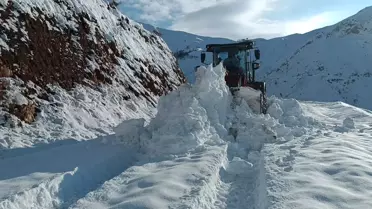 Batman’da yoğun kar yağışı ve yol durumu