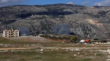 Lübnan güneyinde İsrail savaş uçakları