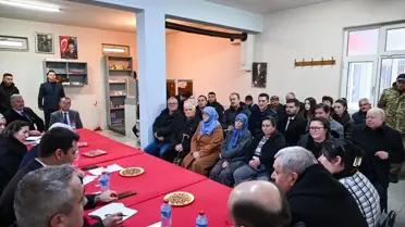 Köyde yürütülen bir proje