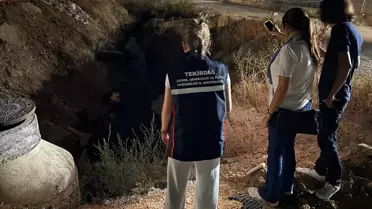 Denetim sırasında çekilen görüntü