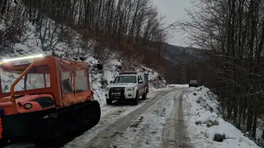 Yalova’da Şiddetli Kar Fırtınası Sonrası 35 Kişi Güvenli Bölgeye Çıkarıldı