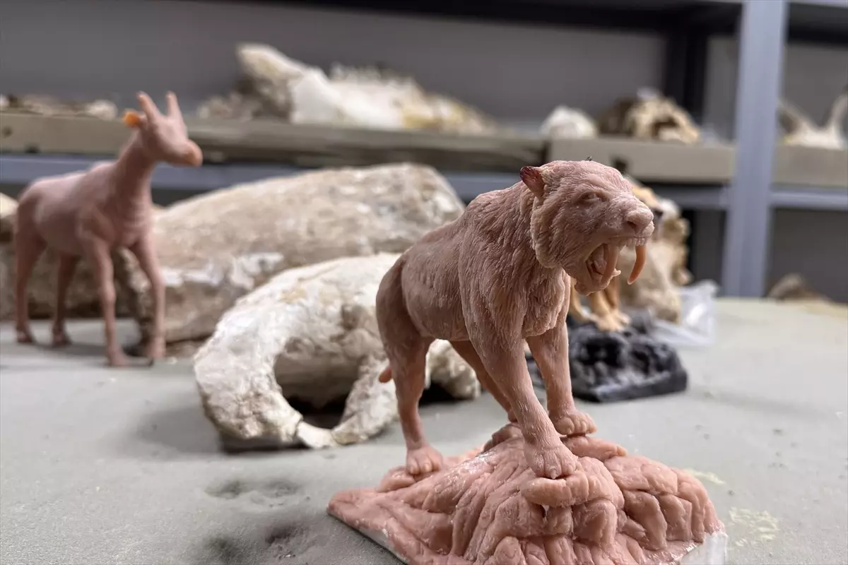 Kayseri'nin Tarihi Fosillerinden Polimer Kil Minyatürleri: 7,7 Milyon Yıllık Hayvanlar Yeniden Hayat Buluyor