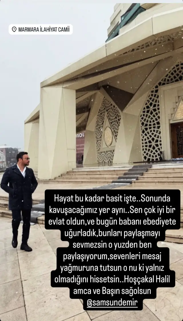 Cenazeye katılan sanatçılar