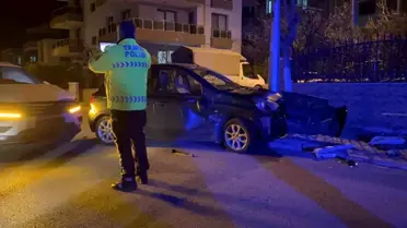 İzmir Bayındır’da İki Otomobil Çarpıştı: Küçük Kız Çocuğu Hafif Yaralandı