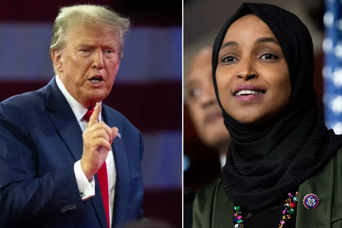 Trump, Minnesota Temsilcisi Ilhan Omar'ı Somali Bağlantılı Suçlamalarla Eleştirdi