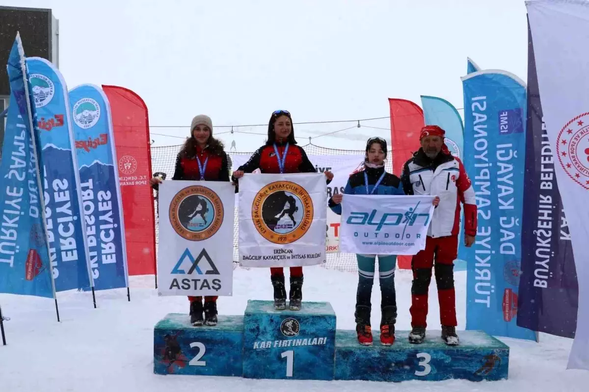 Erciyes Dağ Kayağı Şampiyonası Coşkuyla Tamamlandı