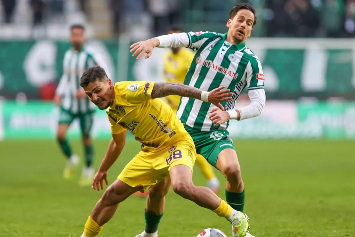 Eyüpspor, Konyaspor karşısında 90+5’te uzatılan golle beraberliğe uzandı