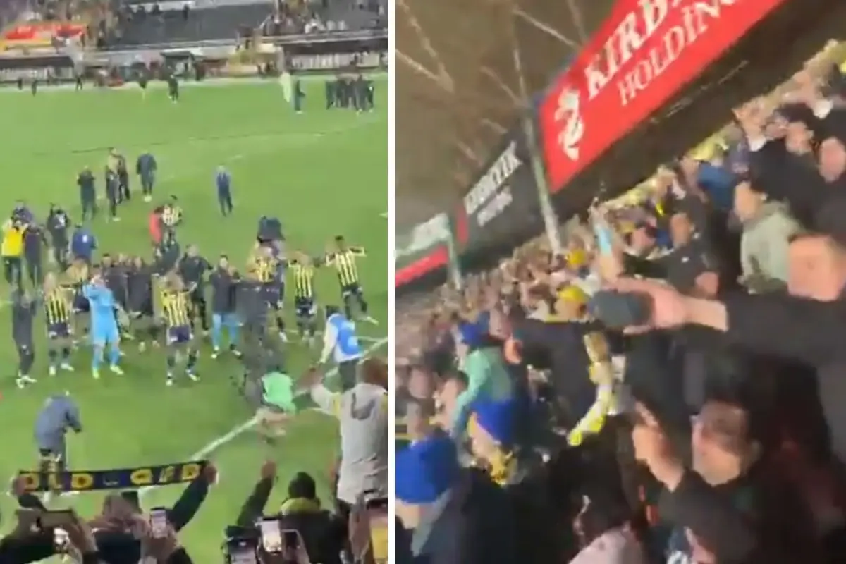 Fenerbahçe Taraftarları Mert Hakan Yandaş’a Destek Çığlığı Attı