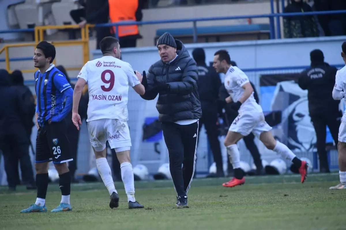 İnegölspor, Karacabey Belediyespor'u 1-0 Yenerek 5. Sıraya Yükseldi