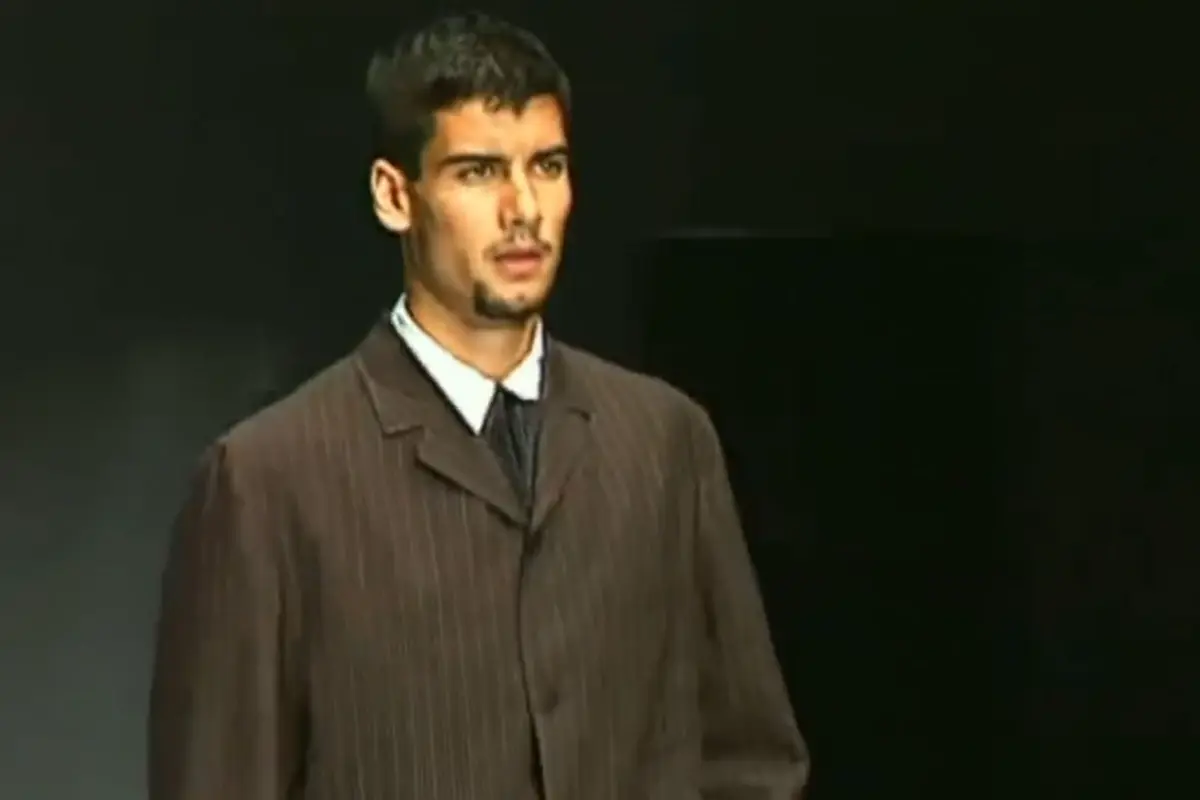 Pep Guardiola’nun 1993 Model Fotoğrafı Sosyal Medyada Gündemde