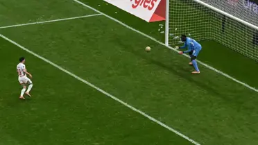 Maçta kaçırılan penaltı anı