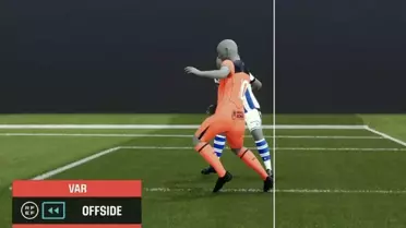 İptal edilen gol anı