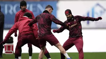 Galatasaray ve Atletico Madrid taktik çalışması