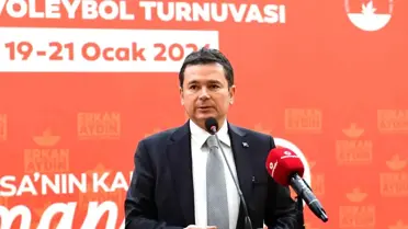 Mini Voleybol maçından bir anlık görüntü