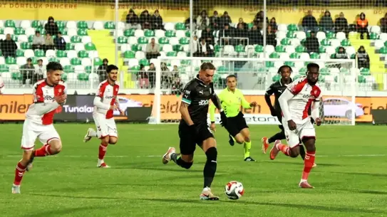 Bodrum FK ve Sivasspor maçından bir an