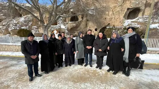 Kahvaltı masasında şehit aileleri