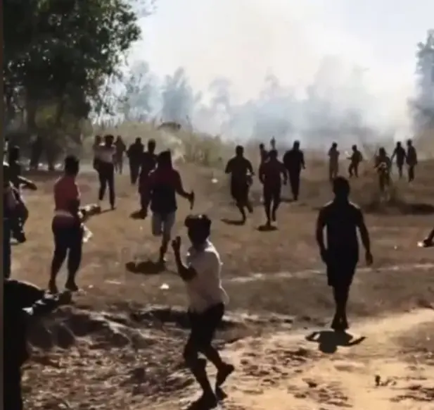 Güvenlik çadırları ve yardım ekipleri