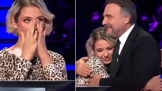 Programda Bahar'ın duygusal anı