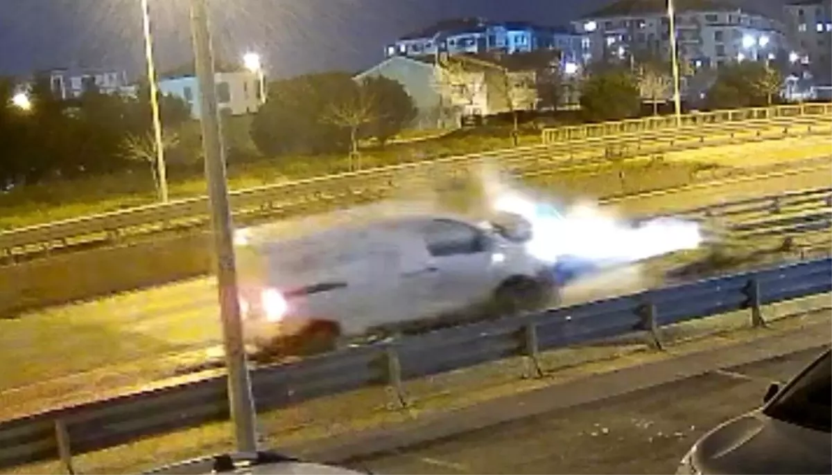 Çorlu'da Alkol Etkisi Altında Sürücünün Şok Kazası