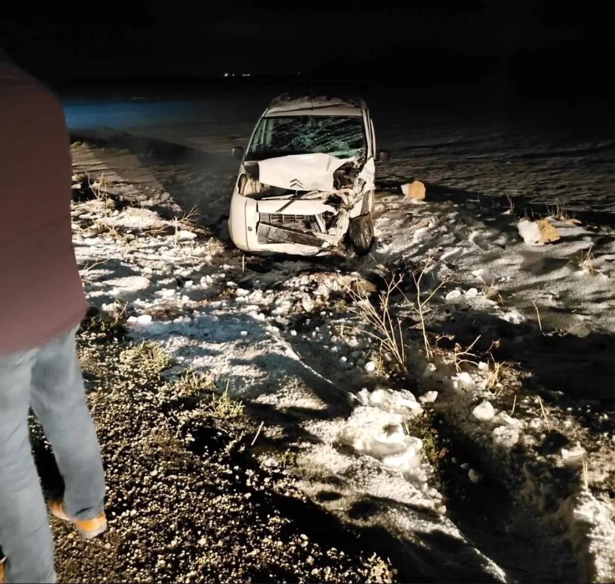 Diyarbakır Çınar’da Kaygan Yolda Zincirleme Kaza: 2 Yaralı