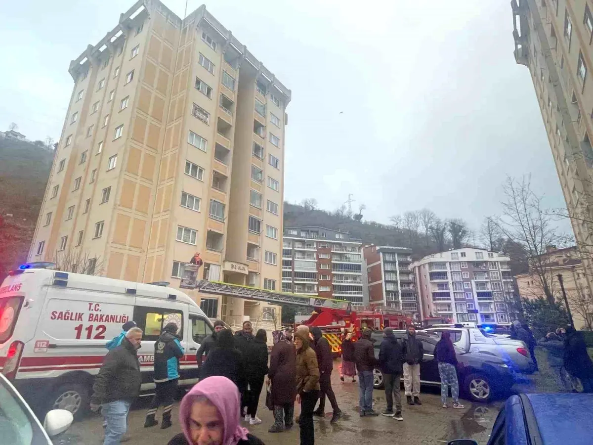 Giresun'da TOKİ Konutunda Çıkan Yangın, Kadının İddiası Olayı Büyüttü