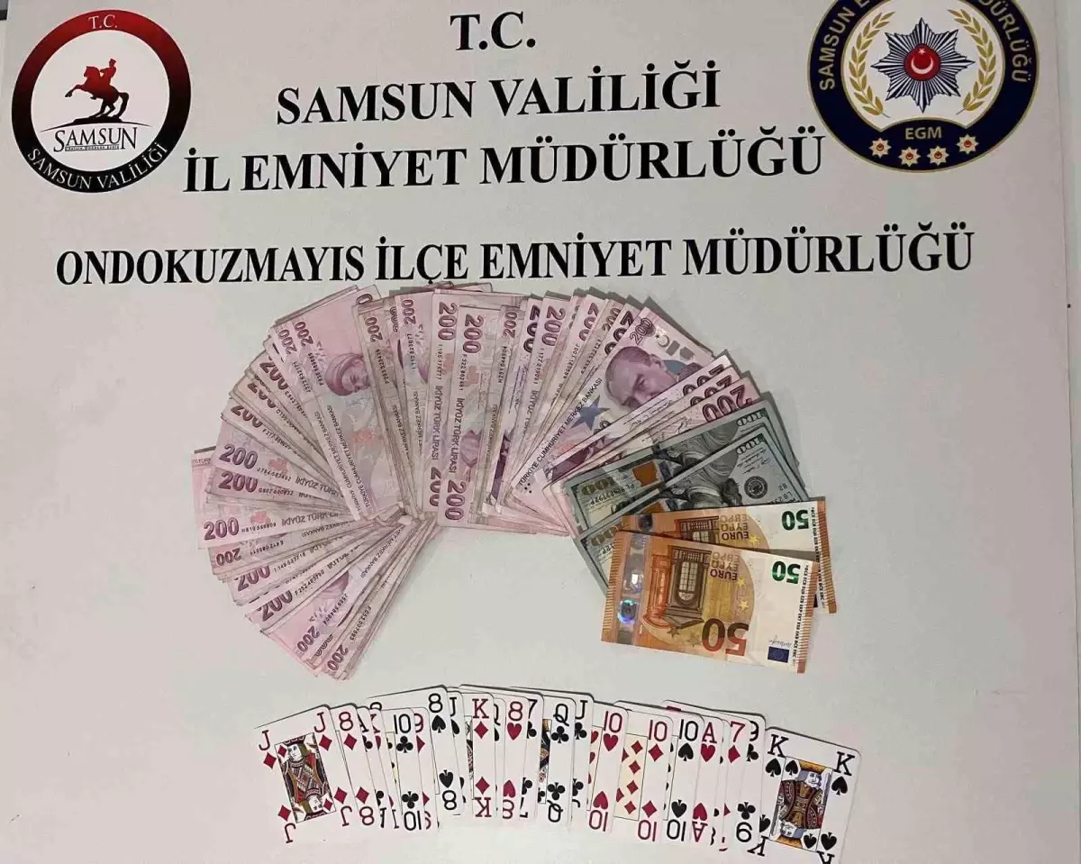 Samsun’da Kumar Operasyonu: Beş Kişi Gözaltına Alındı