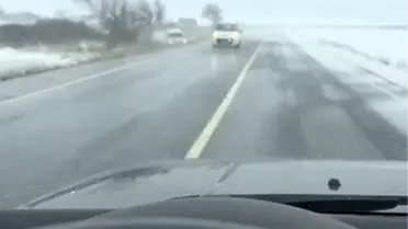 PTT aracının çayırlığa düşüş anı