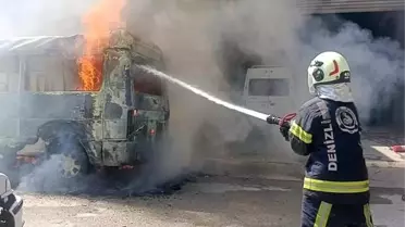 Denizli itfaiye araçları