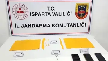 Operasyon sırasında ele geçirilen maddeler