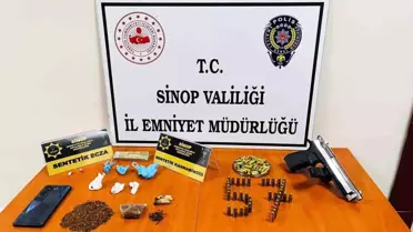 Ele geçirilen uyuşturucu ve silahlar