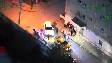 Operasyon sırasında yakalanan tacirler