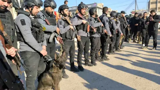 Rakka’da K9 Birimleriyle Bomba Taraması: Suriye Ordusunun Güvenlik Operasyonu