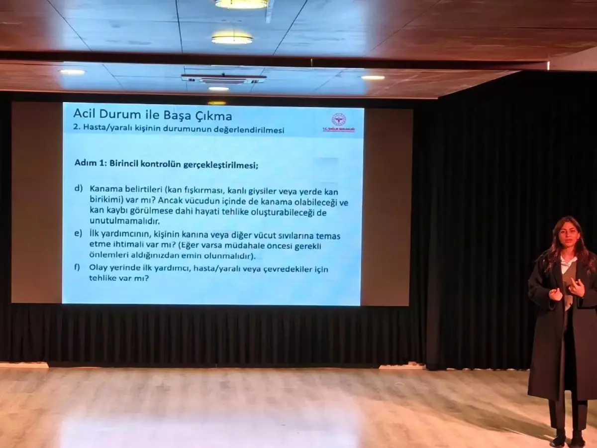 Germencik Belediyesi Personeline İlk Yardım Eğitimi Verildi