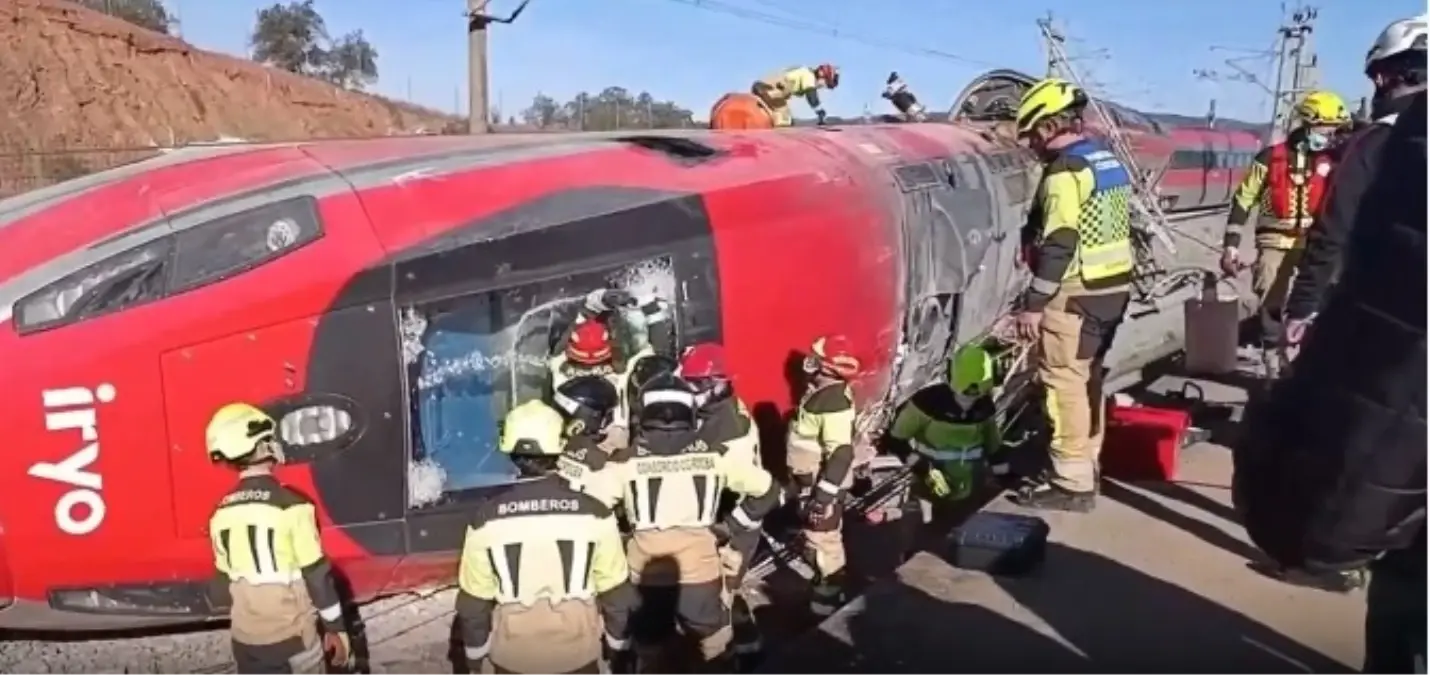 Endülüs’te Hızlı Tren Kazası: 40 Ölü, 41 Yaralı