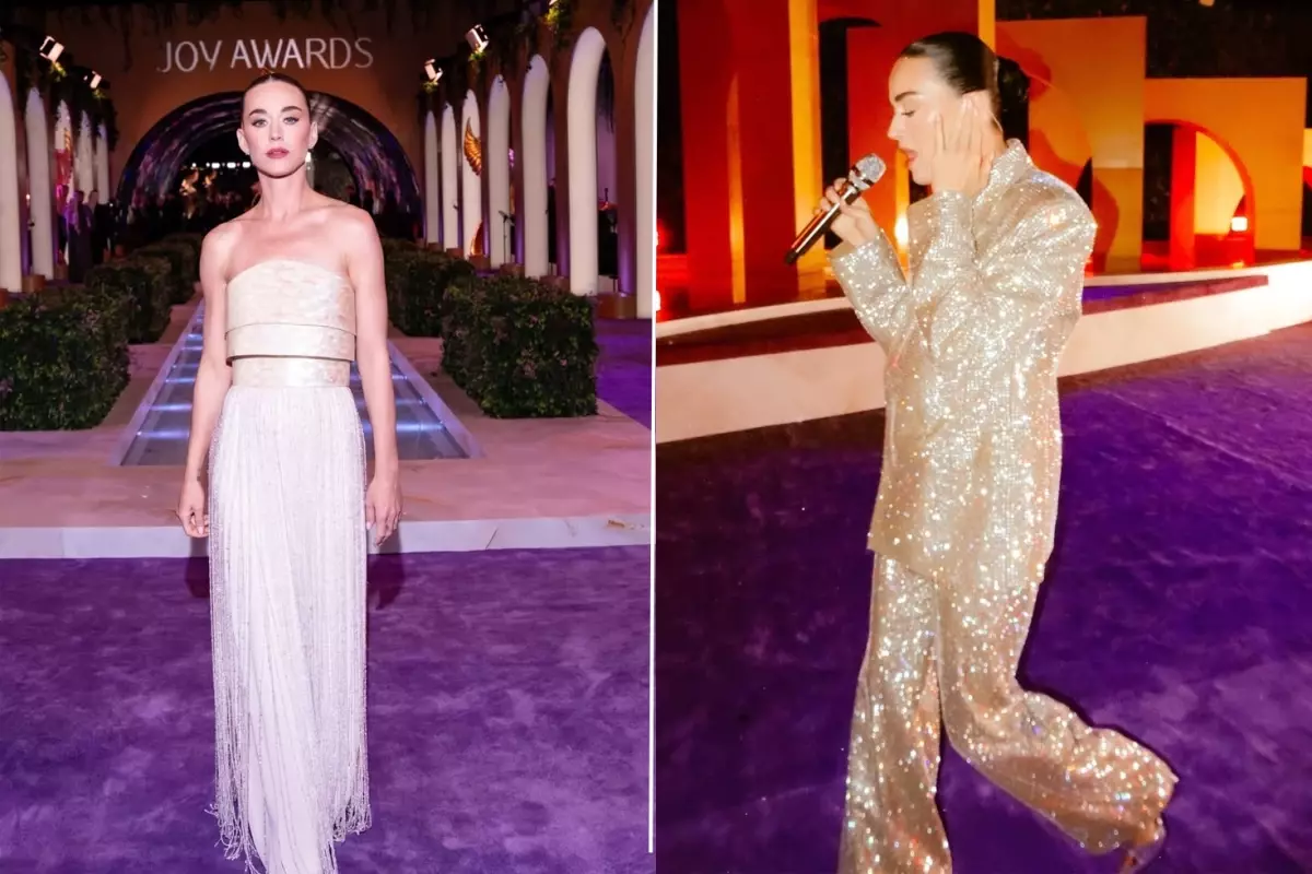 Katy Perry, Riyad'daki Joy Awards'ta Dakikada 300 Bin Dolar Kazandı