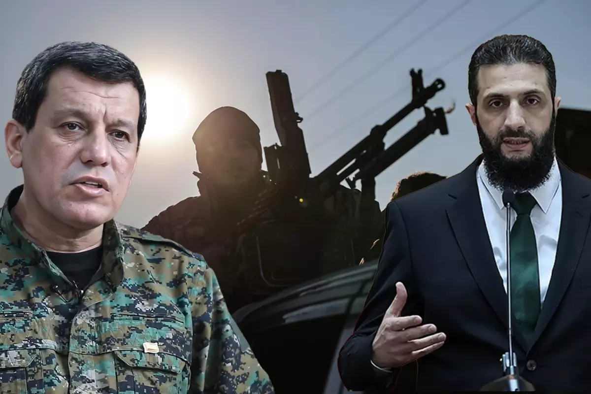 Tom Barrack ve Mazlum Abdi görüşmesi