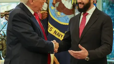 Trump ve Şara resmi