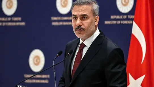 Hakan Fidan konuşma anı