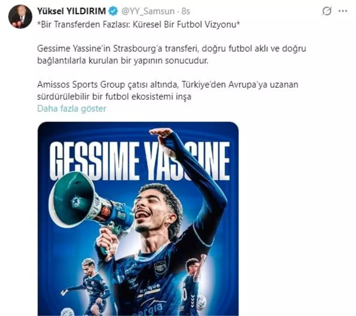 Samsunspor'dan 7 Milyon Euro'luk Yassine Transferi: Türk Futboluna Yeni Vizyon